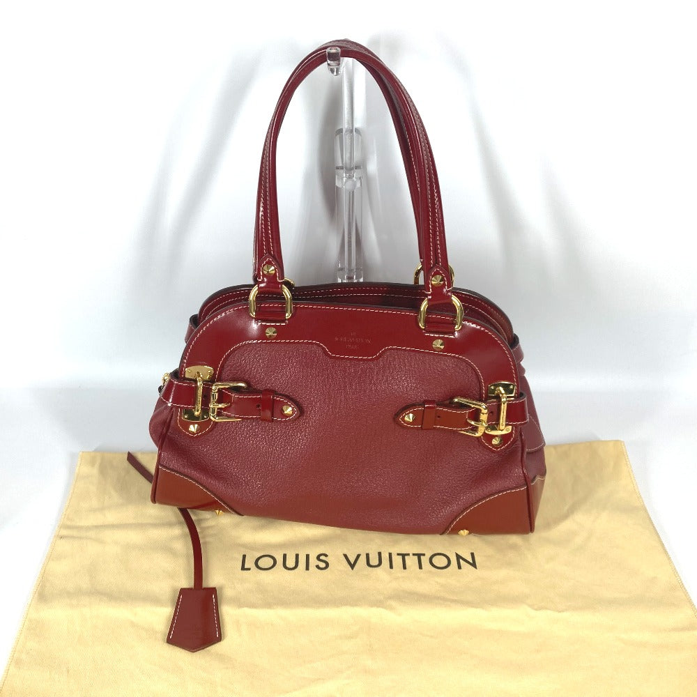 LOUIS VUITTON Shoulder Bag M95866 Suhari leather Red Suhari Radiu Women Used Authentic