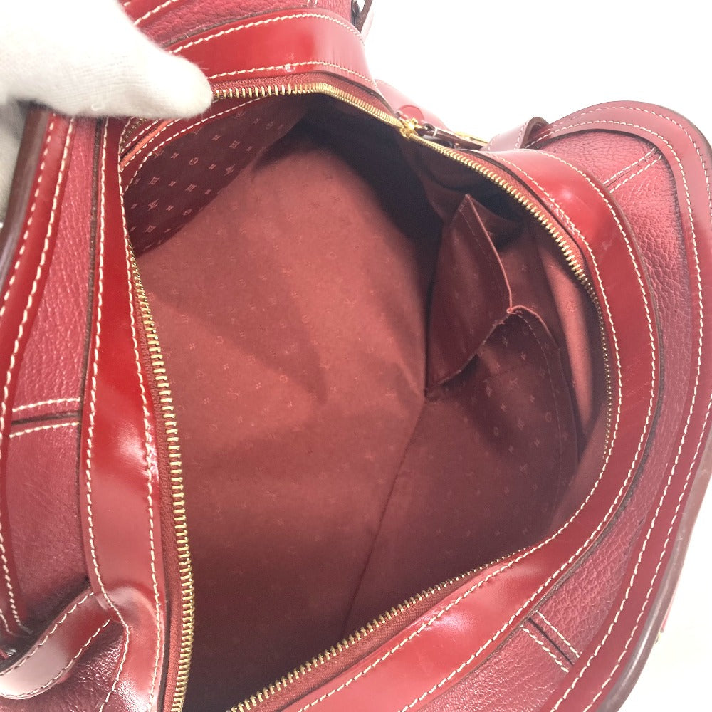 LOUIS VUITTON Shoulder Bag M95866 Suhari leather Red Suhari Radiu Women Used Authentic