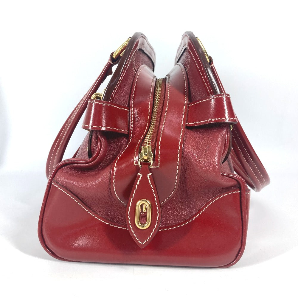 LOUIS VUITTON Shoulder Bag M95866 Suhari leather Red Suhari Radiu Women Used Authentic