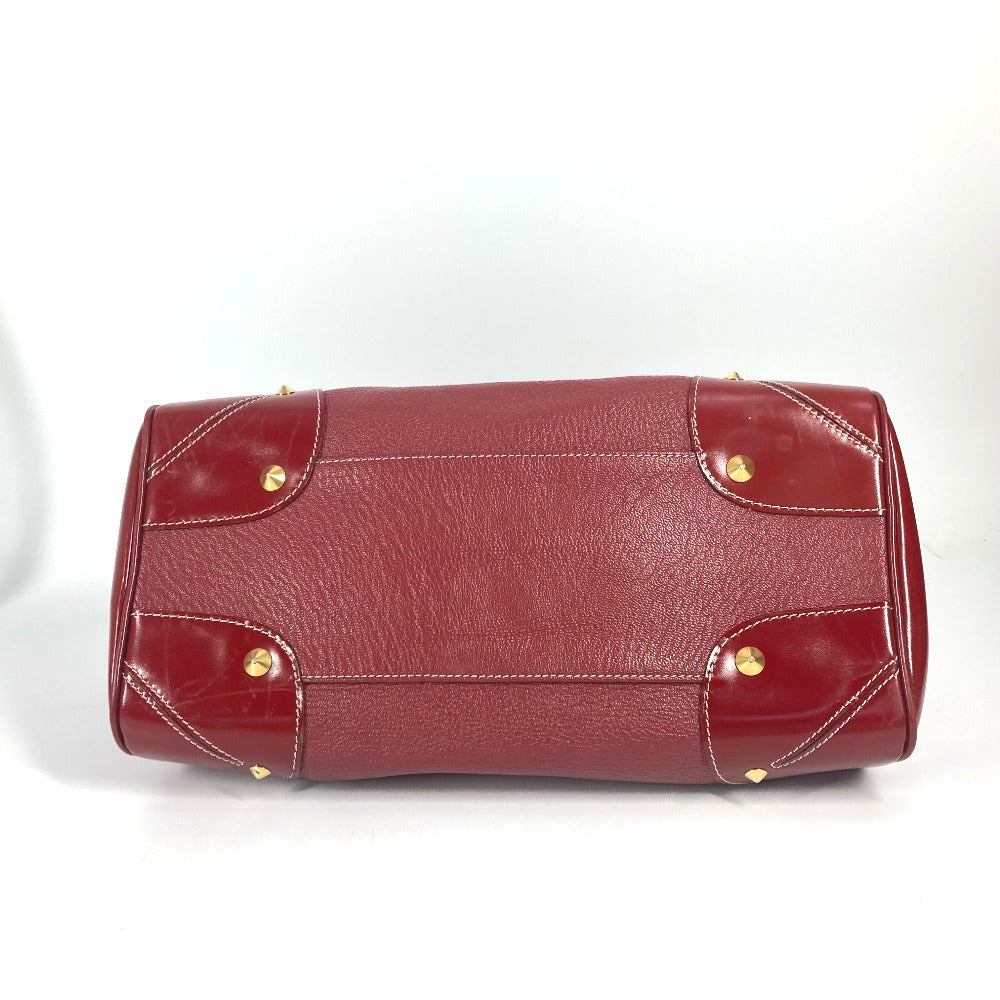 LOUIS VUITTON Shoulder Bag M95866 Suhari leather Red Suhari Radiu Women Used Authentic