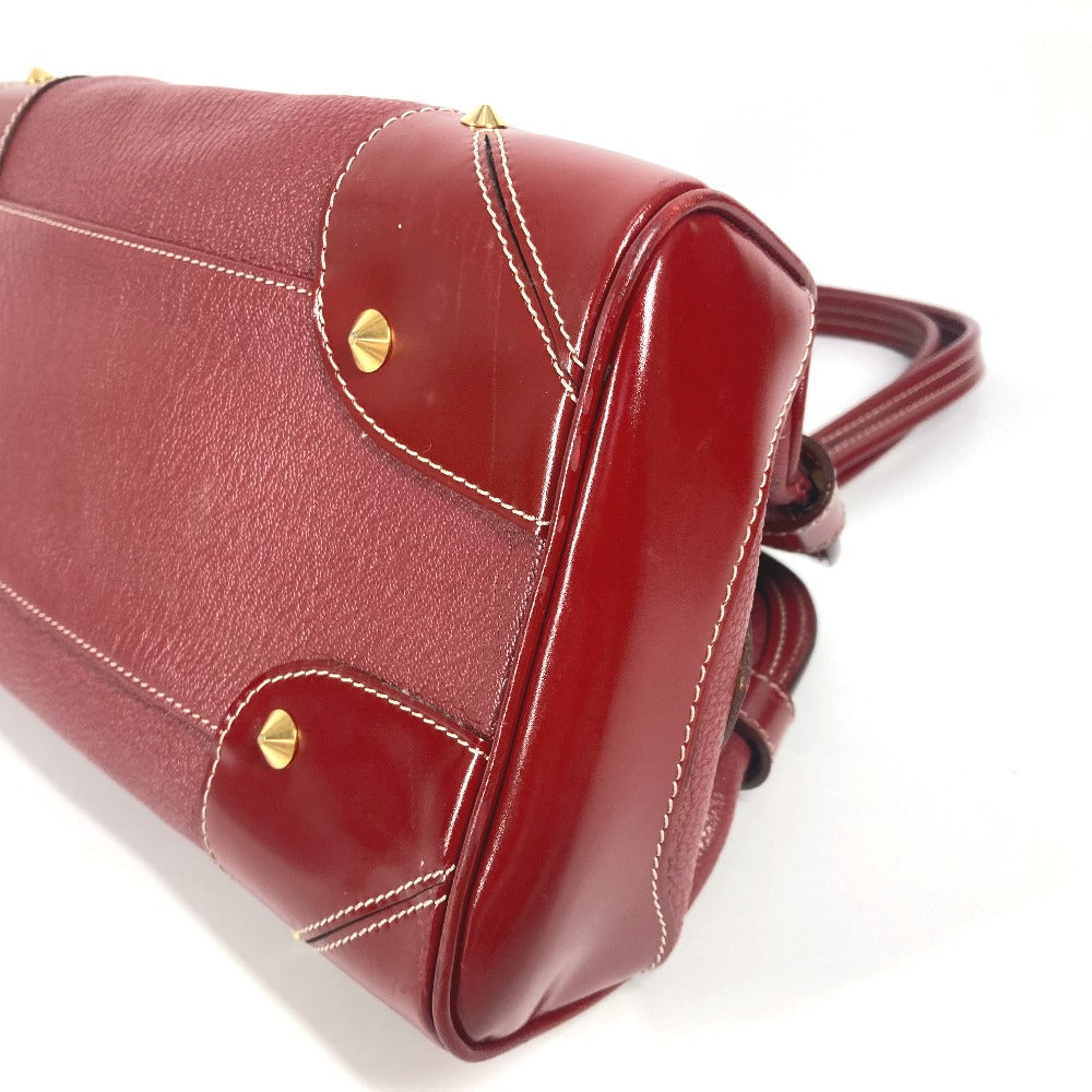 LOUIS VUITTON Shoulder Bag M95866 Suhari leather Red Suhari Radiu Women Used Authentic
