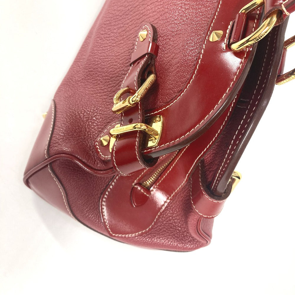LOUIS VUITTON Shoulder Bag M95866 Suhari leather Red Suhari Radiu Women Used Authentic