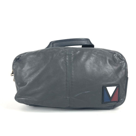 LOUIS VUITTON Sling bag M50445 leather gray V line Fast unisex(Unisex) Used Authentic