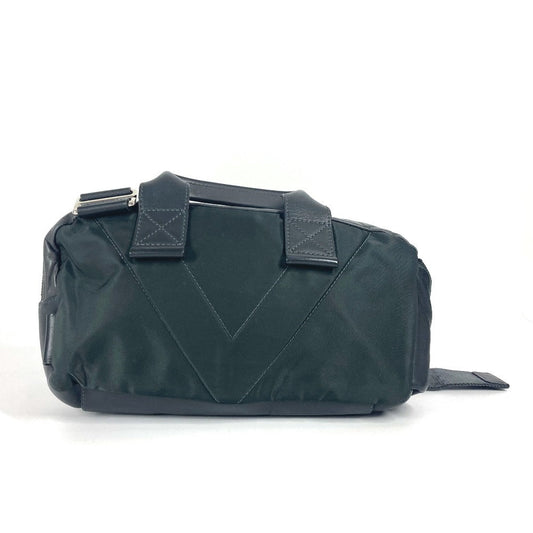 LOUIS VUITTON Sling bag M50445 leather gray V line Fast unisex(Unisex) Used Authentic