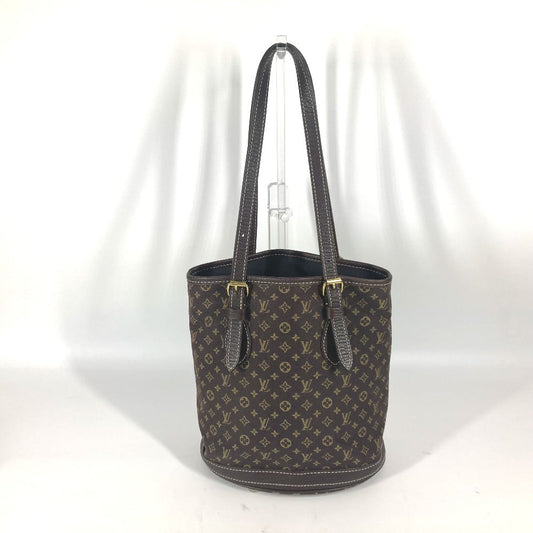 LOUIS VUITTON Shoulder Bag M95226 Monogram mini canvas Brown Monogram mini BucketPM Women Used Authentic