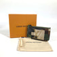 LOUIS VUITTON Coin case M83175 leather multicolor Damier Pop Pochette Cre Women(Unisex) Used Authentic
