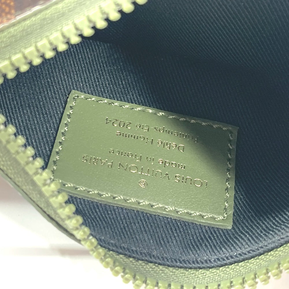 LOUIS VUITTON Coin case M83175 leather multicolor Damier Pop Pochette Cre Women(Unisex) Used Authentic