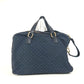 LOUIS VUITTON Boston Duffel bag M42331 Monogram mini canvas Navy Monogram mini Claudine Women Used Authentic