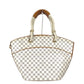 LOUIS VUITTON Shoulder Bag Damier Azur Canvas white Damier Azur Pomplon Women Used Authentic