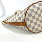 LOUIS VUITTON Shoulder Bag Damier Azur Canvas white Damier Azur Pomplon Women Used Authentic