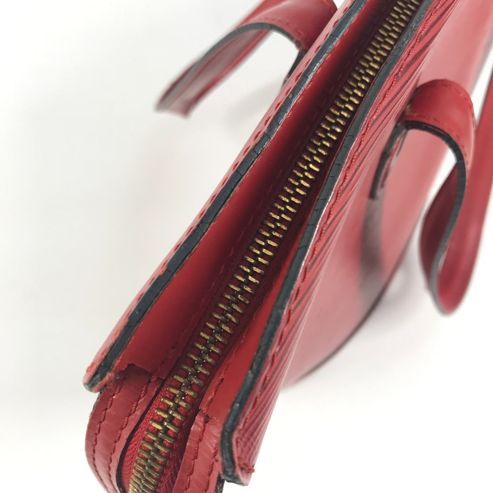 LOUIS VUITTON Handbag M52277 Epi Leather Red Epi Sun jack Women Used Authentic