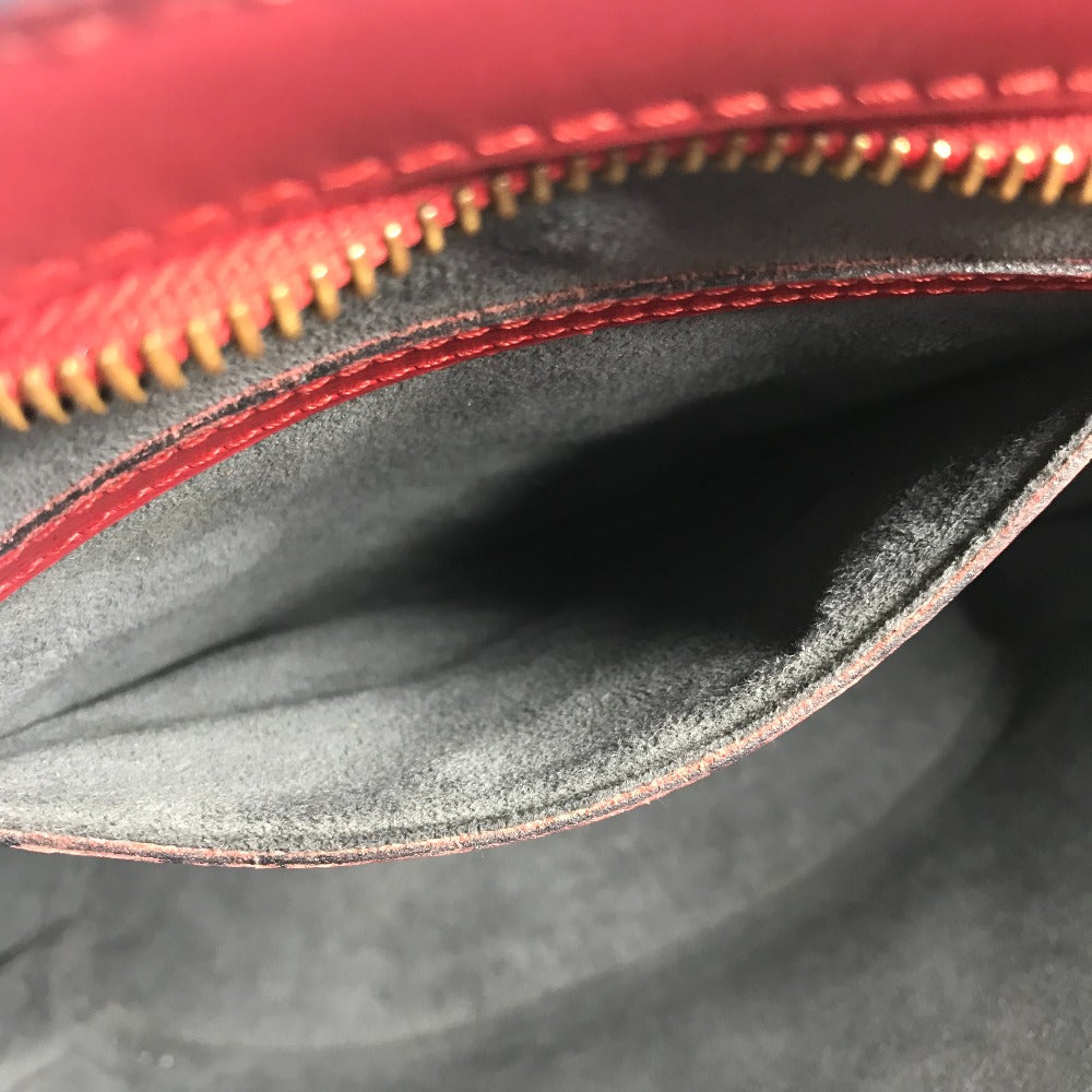 LOUIS VUITTON Handbag M52277 Epi Leather Red Epi Sun jack Women Used Authentic