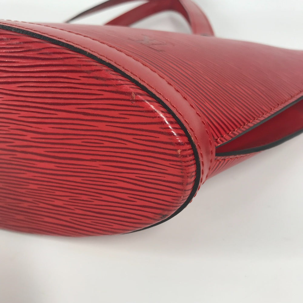 LOUIS VUITTON Handbag M52277 Epi Leather Red Epi Sun jack Women Used Authentic