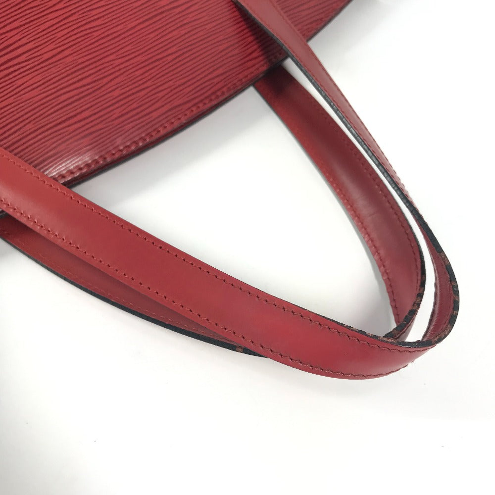 LOUIS VUITTON Handbag M52277 Epi Leather Red Epi Sun jack Women Used Authentic