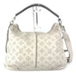 LOUIS VUITTON Shoulder Bag M94275 monogram mahina leather beige Monogram Mahina Serene PM Women Used Authentic