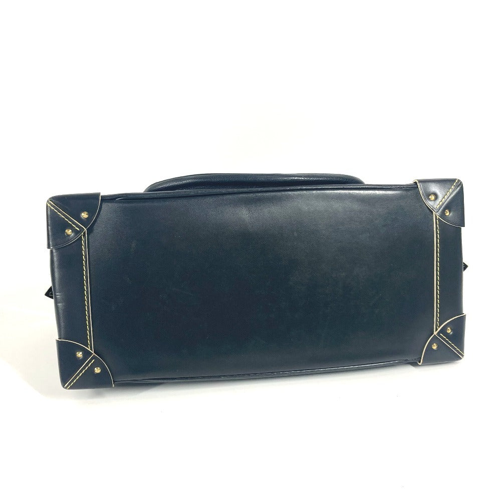 LOUIS VUITTON Handbag M91892 Suhari leather black Suhari Spaerb Women Used Authentic