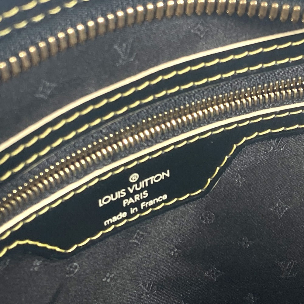 LOUIS VUITTON Handbag M91892 Suhari leather black Suhari Spaerb Women Used Authentic