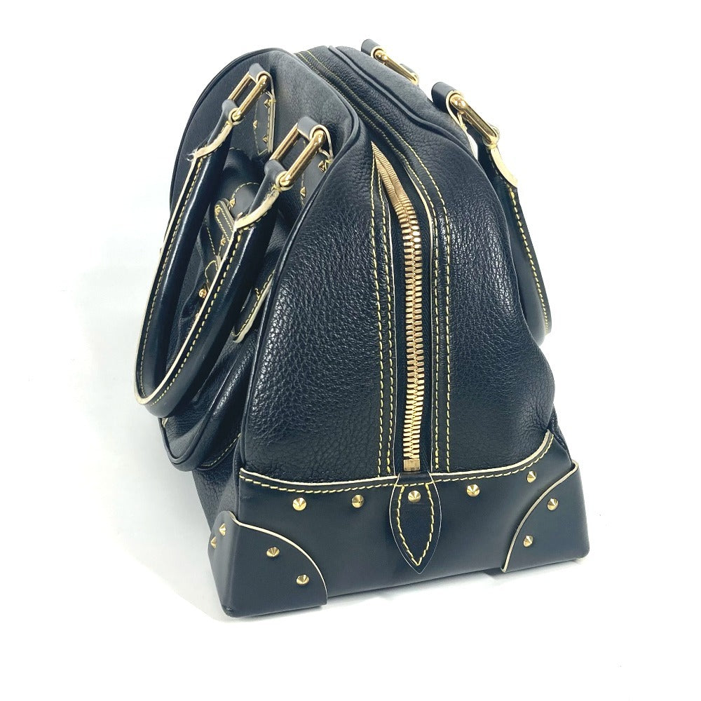 LOUIS VUITTON Handbag M91892 Suhari leather black Suhari Spaerb Women Used Authentic