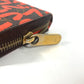 LOUIS VUITTON Long Wallet Purse M93711 MonogramGraffitiCanvas Orange Monogram graffiti Zippy wallet