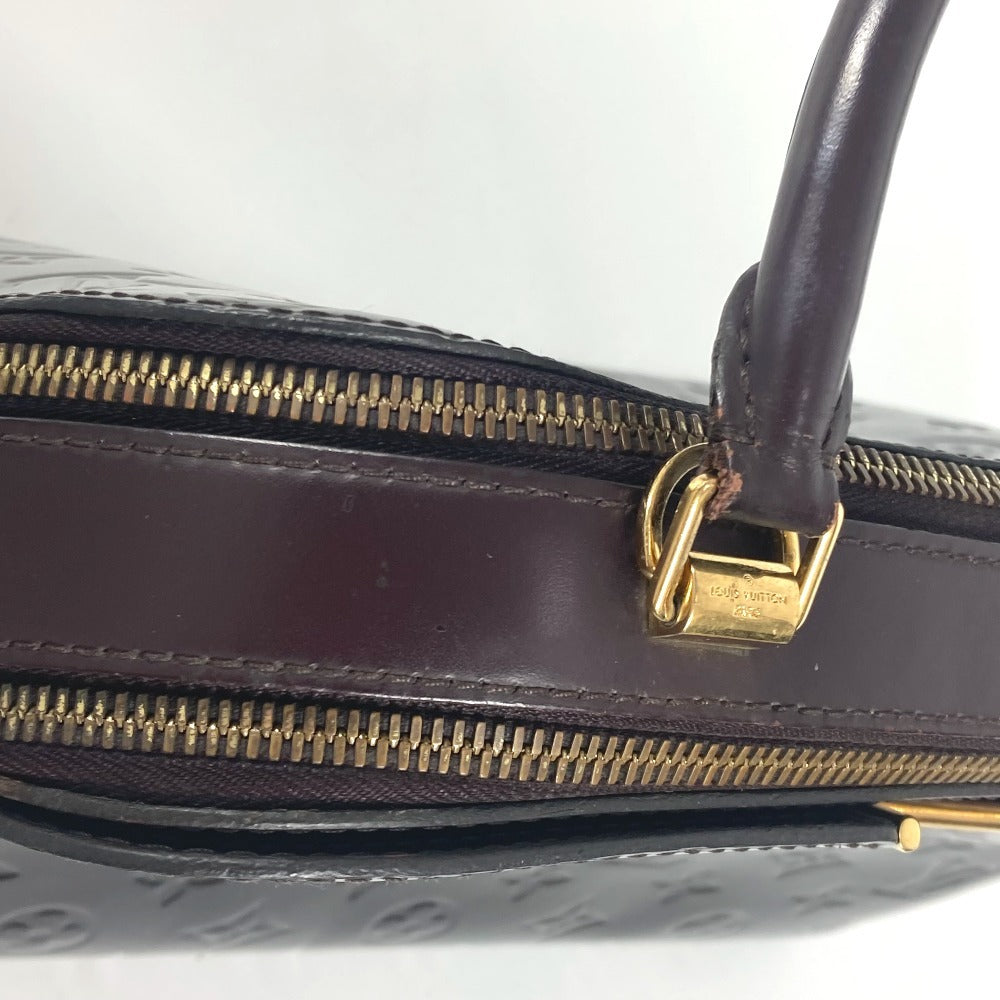 LOUIS VUITTON Handbag M42693 Monogram Vernis purple Monogram Vernis Melrose