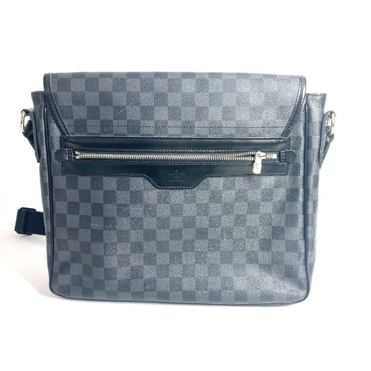 LOUIS VUITTON Shoulder Bag N58029 Damier Grafitto Canvas black Damier Grafitte Daniel MM