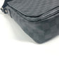 LOUIS VUITTON Shoulder Bag N58029 Damier Grafitto Canvas black Damier Grafitte Daniel MM