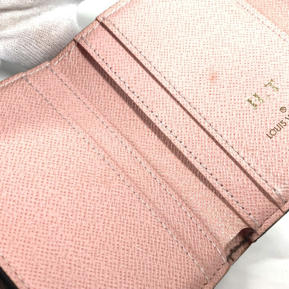 LOUIS VUITTON Trifold wallet M62933 Monogram canvas pink Monogram Portefeuille Zoe