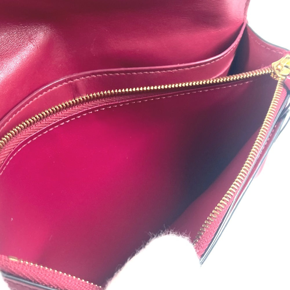 LOUIS VUITTON Long Wallet Purse M69578 Monogram canvas Brown Monogram Portefeuille Flor Chain