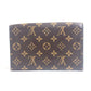 LOUIS VUITTON Long Wallet Purse M69578 Monogram canvas Brown Monogram Portefeuille Flor Chain
