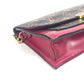 LOUIS VUITTON Long Wallet Purse M69578 Monogram canvas Brown Monogram Portefeuille Flor Chain