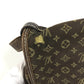 LOUIS VUITTON Shoulder Bag M95227 Monogram Mini-LinCanvas Brown Monogram mini run Saumur 30