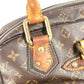 LOUIS VUITTON Shoulder Bag M95259 Leather/Canvas, Plastics black Monogram Elvinyl Squeeze