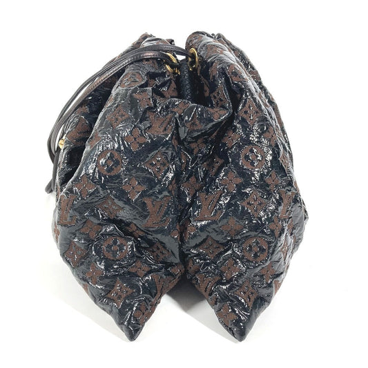 LOUIS VUITTON Shoulder Bag M95259 Leather/Canvas, Plastics black Monogram Elvinyl Squeeze