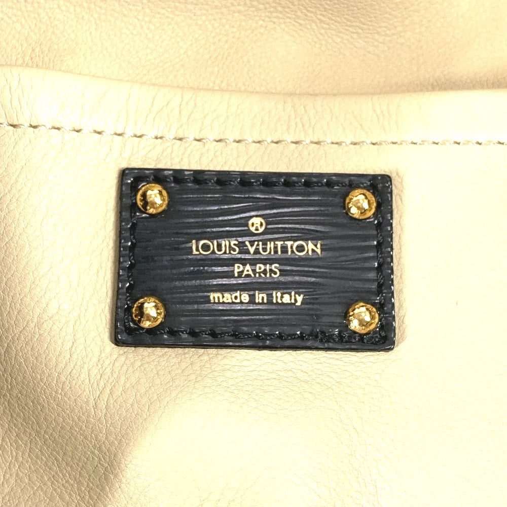 LOUIS VUITTON Shoulder Bag M95259 Leather/Canvas, Plastics black Monogram Elvinyl Squeeze