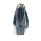 CHANEL Shoulder Bag enamel black Quilting Quilting