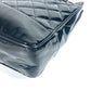 CHANEL Shoulder Bag enamel black Quilting Quilting