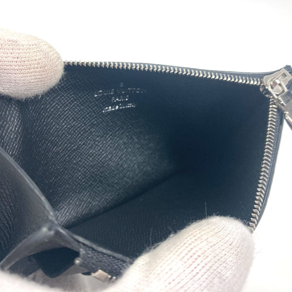 LOUIS VUITTON Coin case M30271 Monogram Eclipse Canvas black Monogram Eclipse Coin card holder