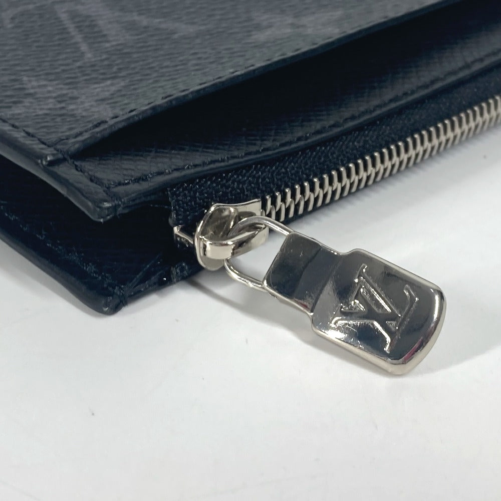 LOUIS VUITTON Coin case M30271 Monogram Eclipse Canvas black Monogram Eclipse Coin card holder