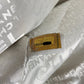 CHANEL Shoulder Bag Leather / canvas pink logo