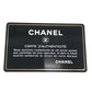 CHANEL Shoulder Bag Leather / canvas pink logo