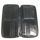 PRADA Long Wallet Purse 2M1264 leather black Skull skull