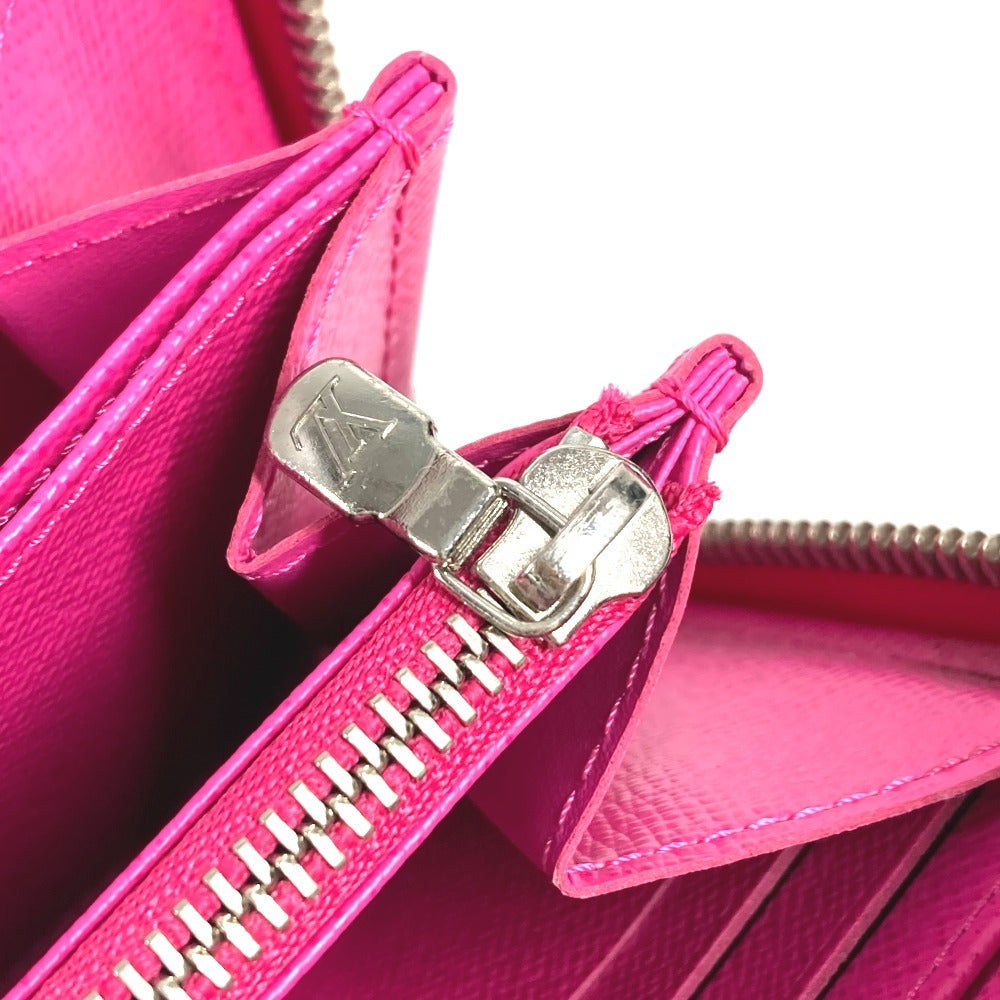 LOUIS VUITTON Long Wallet Purse M69347 Epi Leather pink Epi Zippy wallet