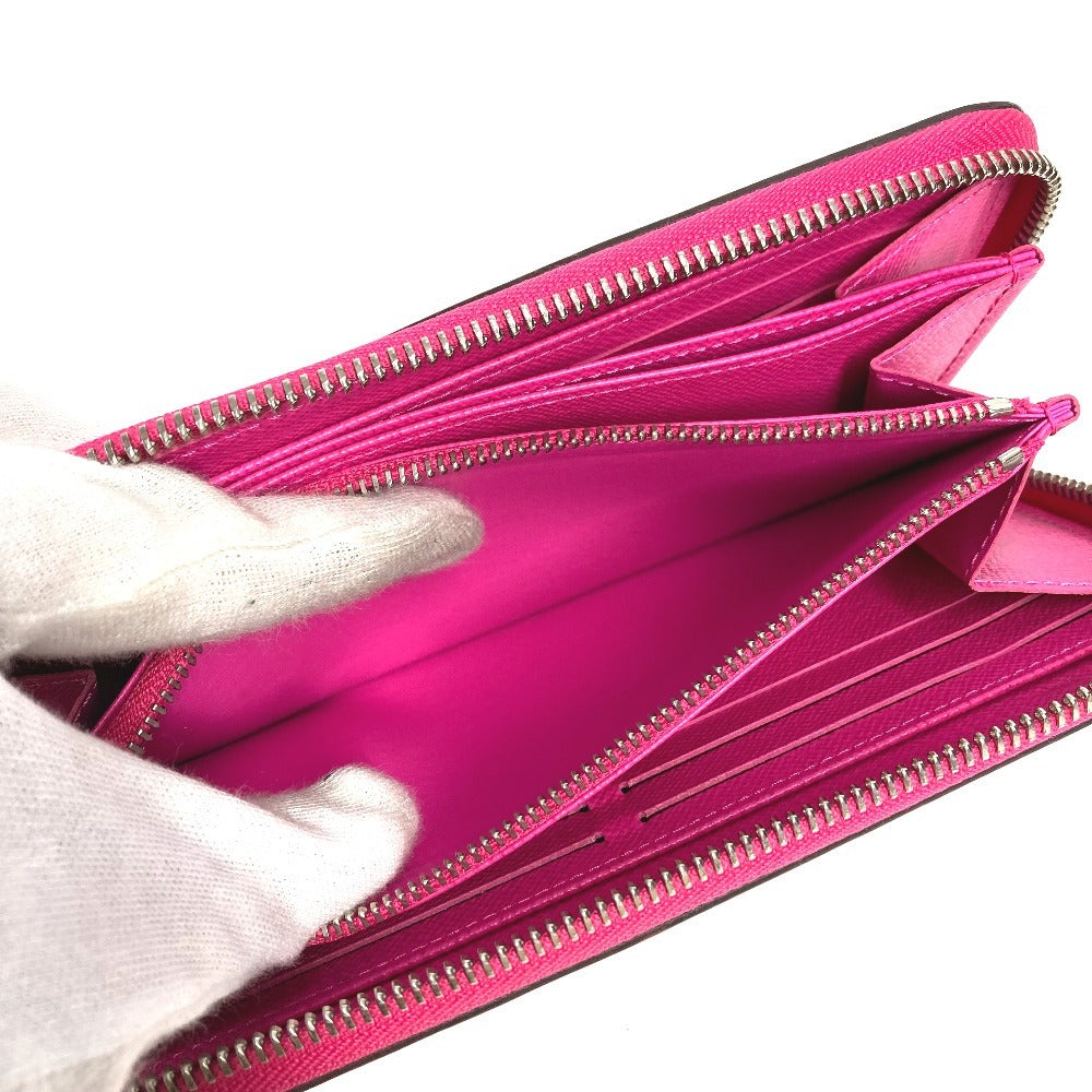 LOUIS VUITTON Long Wallet Purse M69347 Epi Leather pink Epi Zippy wallet