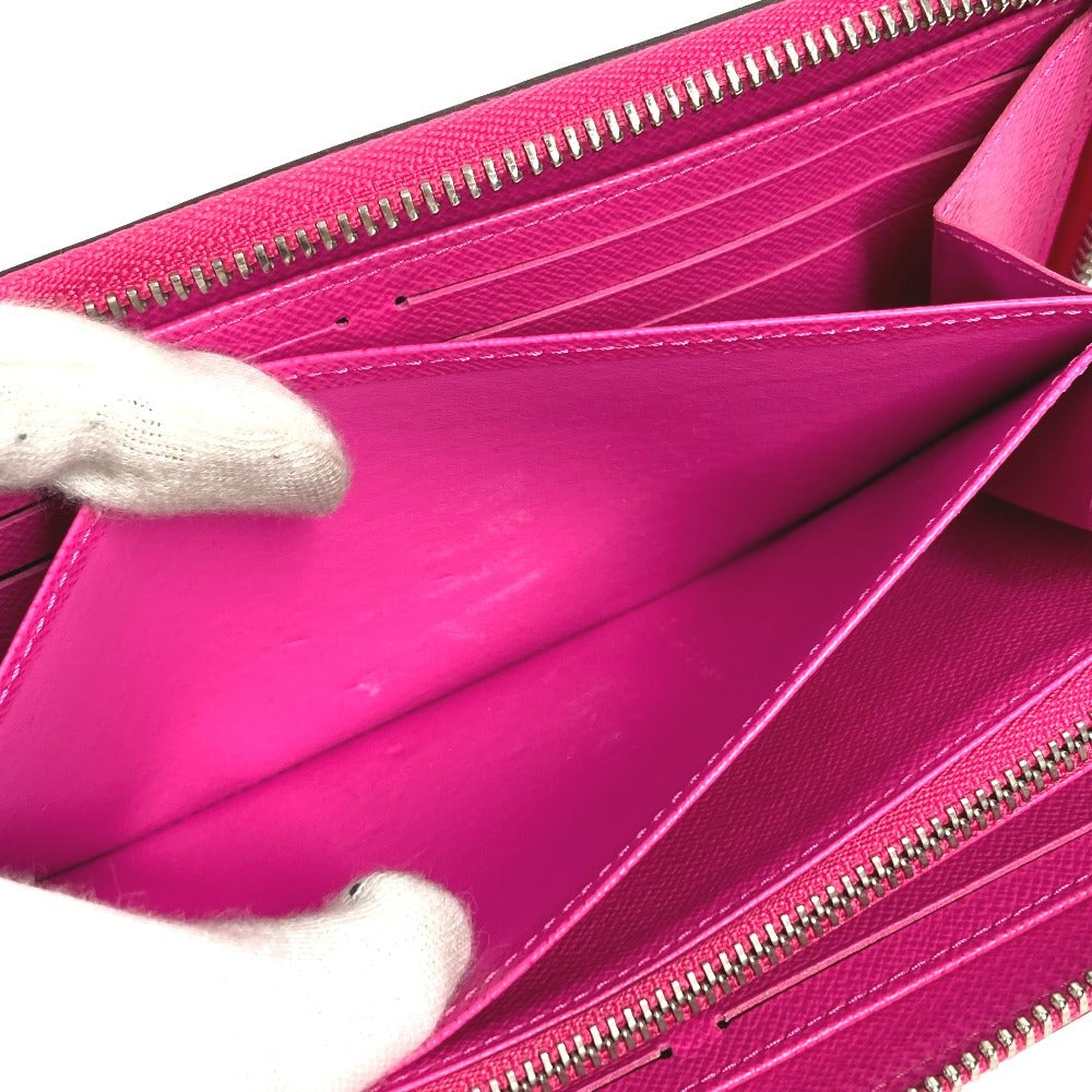 LOUIS VUITTON Long Wallet Purse M69347 Epi Leather pink Epi Zippy wallet