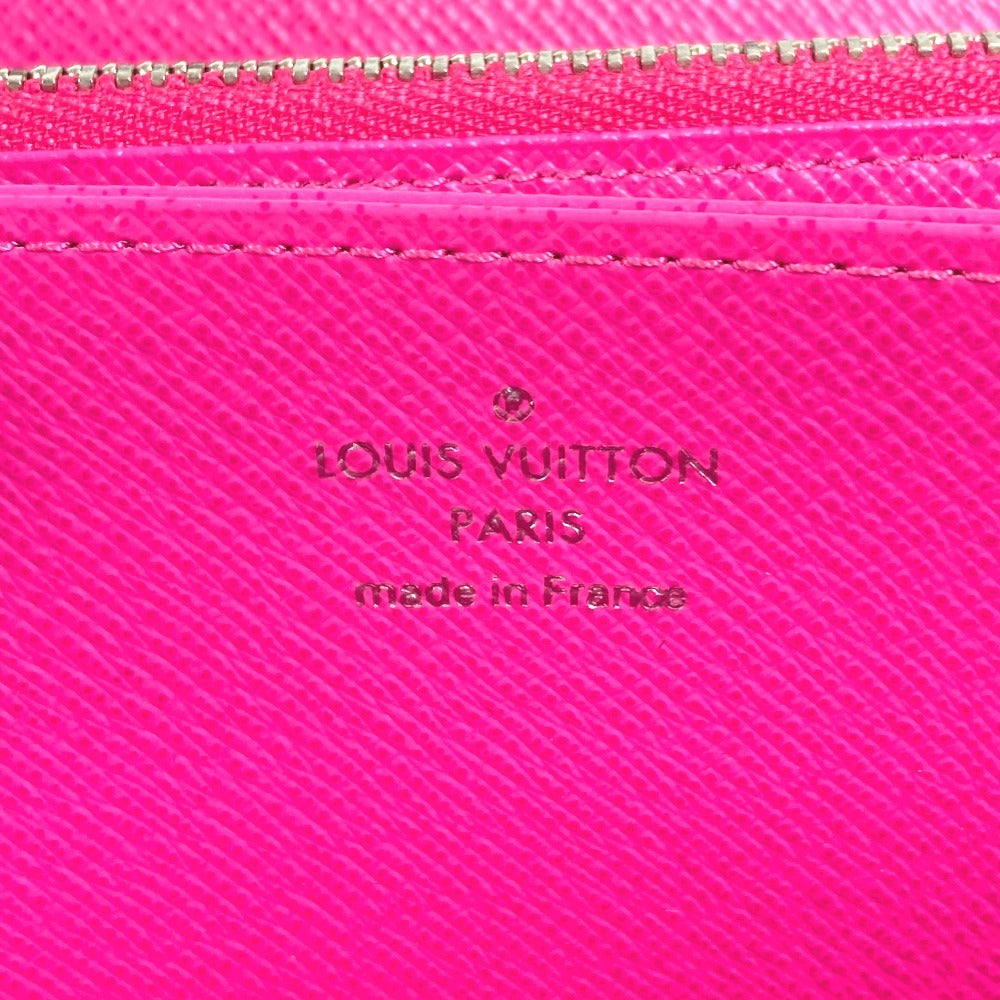 LOUIS VUITTON Long Wallet Purse M69347 Epi Leather pink Epi Zippy wallet