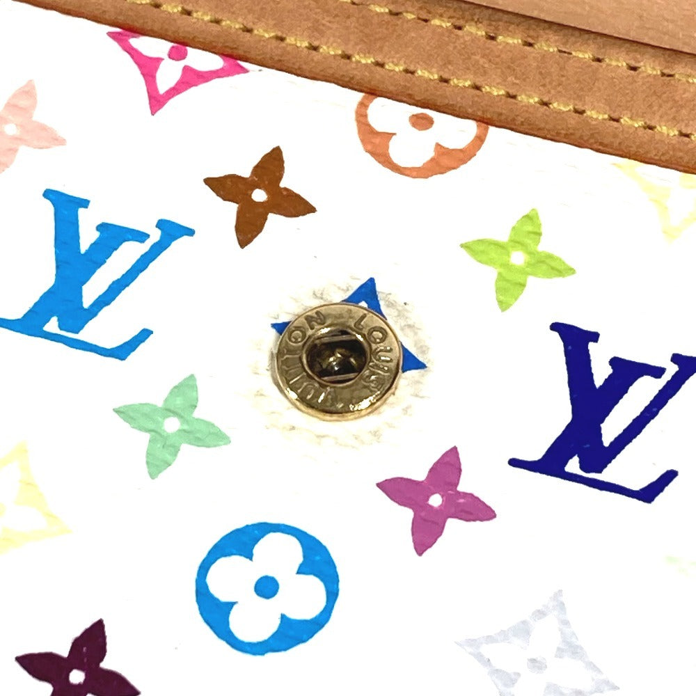 LOUIS VUITTON Trifold wallet M92659 Monogram multicolor canvas white Monogram multicolor Porte Tresor International
