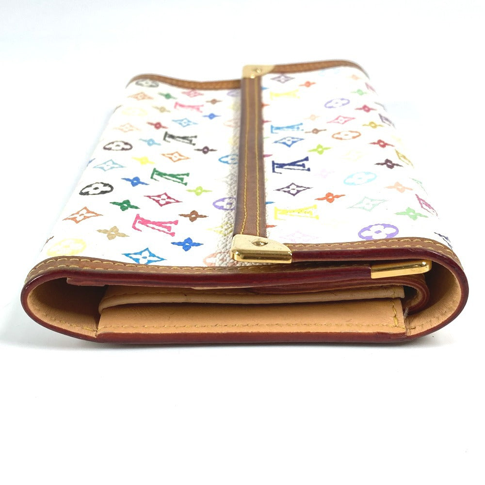 LOUIS VUITTON Trifold wallet M92659 Monogram multicolor canvas white Monogram multicolor Porte Tresor International