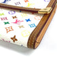 LOUIS VUITTON Trifold wallet M92659 Monogram multicolor canvas white Monogram multicolor Porte Tresor International