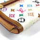 LOUIS VUITTON Trifold wallet M92659 Monogram multicolor canvas white Monogram multicolor Porte Tresor International