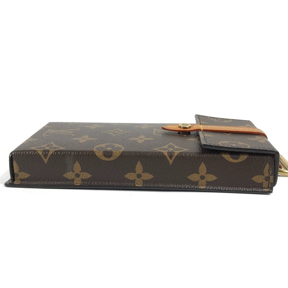 LOUIS VUITTON Pouch M68523 Monogram canvas Brown Monogram Box phone case